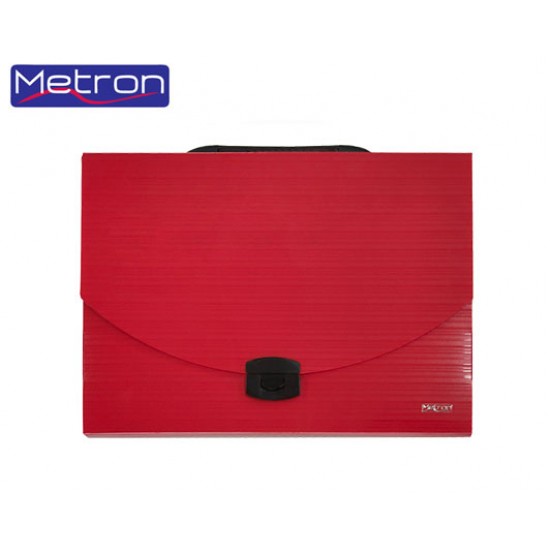 METRON ΤΣΑΝΤΑ ΣΧΕΔΙΟΥ ΕΓΓΡΑΦΩΝ PP 28x38x5 ΚΟΚΚΙΝΗ